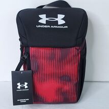 Under Armour Red Black UA Sideline Mini Cooler Hard Hot Cold Lunch Box  NEW - €23,83 EUR