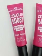 3X Essence Colour Boost Mad About Matte Liquid Lipstick 06 Funk You .27 oz New - $9.99