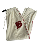 Boohoo Man Comfortable Off White Relaxed Terry Cloth Casual Pants - Size... - $47.45