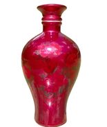 Elegant Jingdezhen Ceramic Peony Flower Vase with High-Grade Crystal Gla... - $59.51