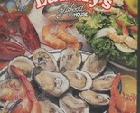 Landry&#39;s Seafood House Menu Many Locations 1995 - £17.20 GBP