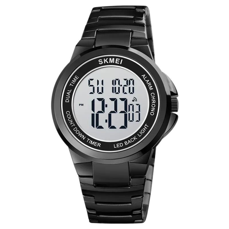1712 Men Sport Watch Mens Digital Wristwatches 2 Time Stopwatch Fashion ... - $25.43