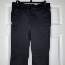 New Kut From The Kloth Crop Pants Size 2 Womens Black Cotton Stretch Blend 30X28 - £15.81 GBP