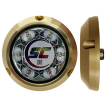 Shadow-Caster SC3 Series CC (Full Color Change) Bronze Surface Mount Underwater  - £274.53 GBP