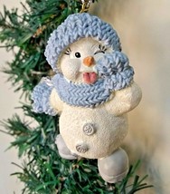 Snow Buddies Slip Encore Christmas Tree Ornament 97509 w/ Box 2000 NOS 3&quot; - £9.37 GBP