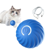 Interactive Cat Toys Ball for Indoor Cats Fast Rolling on Carpet,  &amp; Mot - $187.72 MXN