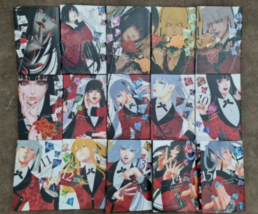 Manga English Comic Kakegurui - Compulsive Gambler Vol. 1-15 English Ver... - $307.00