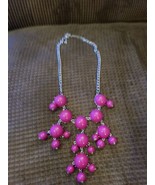 Purple Beaded Women&#39;s Necklace Jewelry Beauty Costume Fashion - £7.11 GBP