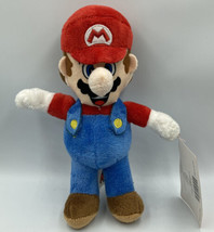 Super Mario Brothers Nintendo Mario Plush Doll 8&quot; inches Licensed NEW - £6.80 GBP