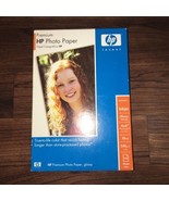 HP Premium Photo Paper 4 x 6 Inkjet Glossy 100 Sheets 64 Pound 10 Mil Se... - £9.52 GBP