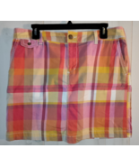 EXCELLENT WOMENS SONOMA LIFE + STYLE PRETTY PLAID SKORT W/ POCKETS  SIZE 12 - $498.83 MXN