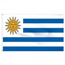 Uruguay Nylon Flag 4&#39;x6&#39; - £77.90 GBP