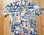 Alan Stuart Las Vegas Vintage 90’s  Cars Girls Mens Button Up Shirt  Siz... - $31.67