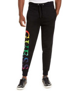 Guess Mens Arthur Ombre Rainbow Logo Joggers, Size XXL - £36.12 GBP