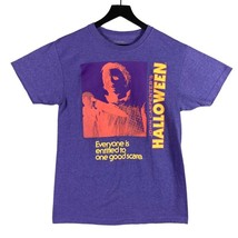 Halloween Michael Myers Horror Movie Tee Adult Small Unisex Scary Graphic Shirt - £8.60 GBP