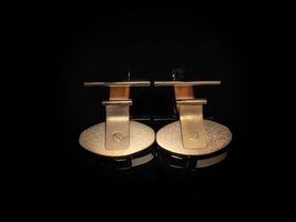 James Michael Gold Plated Cigar Ashtray Rests -New-Made in France image 5