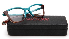 New Woow Think Twice 1 Col 8941 Dark Caramel Tort Eyeglasses 52-17-144mm B38mm - £151.14 GBP