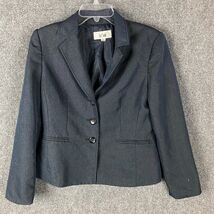 Le Suit Blazer Women&#39;s Size 10 Navy Blue 100^ Polyester Adults - €17,13 EUR