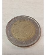2 Commemorative Euros Spain 2009 UEM 10th Anniversary Collectors - $145.34