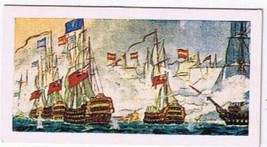 Trading Card Naval Battles #8 St Vincent 1797 Sweetule - £0.76 GBP
