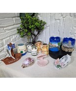 Lot of 11 Vintage Decor Greek Holy Land Souvenirs Miniatures Ceramic Fig... - $1,300.58 MXN