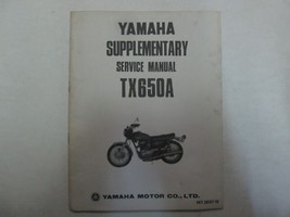 Yamaha TX650A Supplementary Service Manual 447-28197-10 Factory OEM - €12,91 EUR