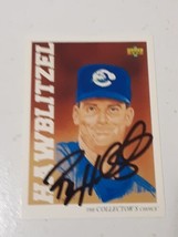 Ryan Hawblitzel Chicago Cubs 1992 Upper Deck Autograph Card #31 READ DESCRIPTION - £3.88 GBP