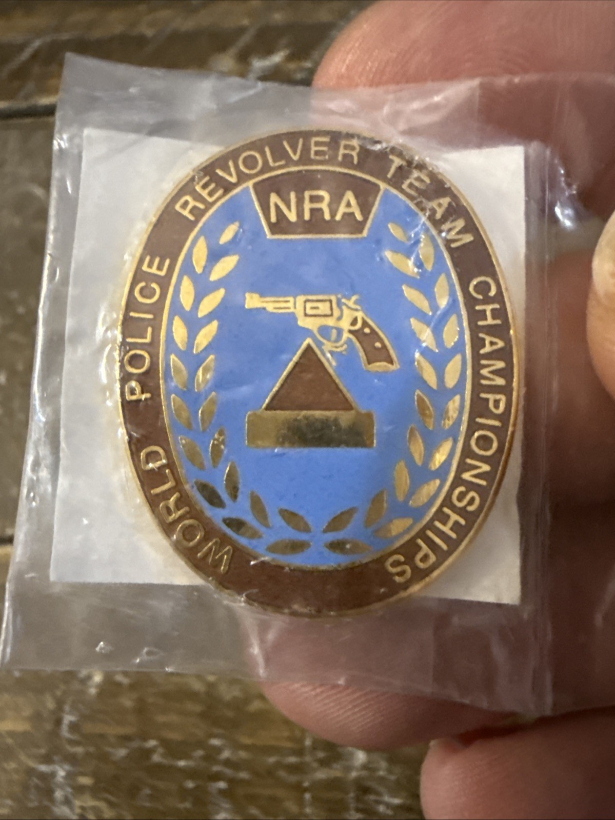 NRA World Police Revolver Team Championships Pin-Brand New-SHIPS N 24 HOURS Item image 2