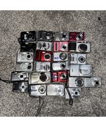 Lot Of 25 Digital Cameras For Parts Nikon Olympus Sony Untested For Parts - €192,66 EUR