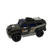 Zuru  Metal Machines Die Cast Police Truck Brown Gray - £3.33 GBP