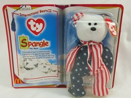 TY Teenie Beanie Babies "SPANGLE" International Bears II New in packaging ZD94 - £1.79 GBP
