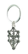 Portachiavi albero della vita Sefirot Kabbalah Simbolismo sacro 10 Chakra... - £5.01 GBP