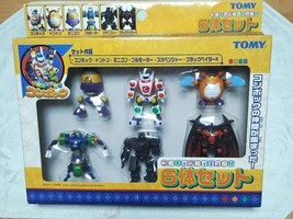 Cubix Robots For Everyone Lot Of 6 Figures Rare Tomy - £62.77 GBP
