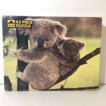 New Sealed Koala Bears 1985 Little Charmers Vintage Jigsaw Puzzle Out On A Limb - $10.87