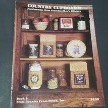 Country Cupboard Cross Stitch Patterns Trademarks from Grandmother&#39;s Kit... - £6.60 GBP