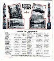 Burlington Great Northern Alaska Pacific Northwest Ranier Park Brochure 1927 - £42.76 GBP