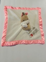Baby Starters Daddy&#39;s Little Cowgirl Lovey Security Blanket Horse Plush ... - £21.67 GBP
