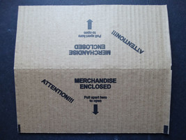 (10) Self Adhesive Kraft Corrugated Coin Mailers (For #10 Envelope) - $9.95