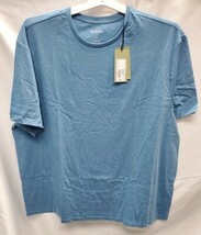 Men's 2XL Big & Tall Short Sleeve Perfect T-Shirt - Goodfellow & Co Cyber Blue image 2