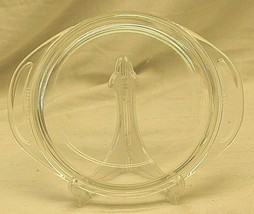 Pyrex Corning Ware Clear Glass Lid Round Casserole Top Replacement Piece - £13.44 GBP