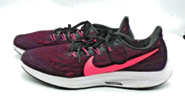 Nike Air Zoom Pegasus Sneakers Shoes 36 Womens Size 9 Purple Running AQ2210-009 - $34.53