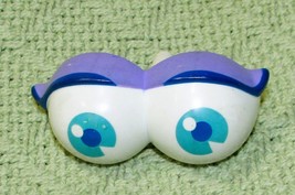 Mr. Potato Head Blue Eyes Purple Eyelashes Replacement Piece Hasbro Playskool - £2.15 GBP