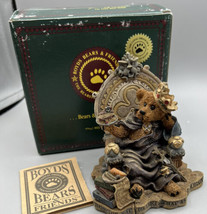 Figurine Boyds Bears Prince Hamalot Celebration Edition #01997-71  1997 ... - £14.63 GBP
