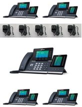 Yealink T54W IP Phone with EXP50 Expansion Module [5 Pack] - Power Adapt... - $1,269.10+