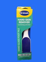 Dr. Scholl's Hard Skin Remover Nano Glass Foot File Scrubber Soft Smooth... - $11.00