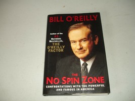 SIGNED The No Spin Zone- Bill O&#39;Reilly (Hardcover, 2001) 1st, EX - £8.53 GBP