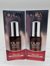 (2) Olay Regenerist Miracle Boost Concentrate Wrinkle Prepare Fragrance Free 1oz - £61.07 GBP