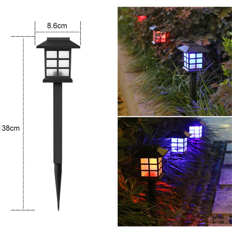 1-12Pcs LED Solar Light Waterproof Outdoor Lawn Lamps Pathway scape Walkway Path - £128.32 GBP