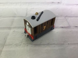 Mattel 2009 Thomas &amp; Friends Toby Train Engine Car Toy Take &amp; Play Dieca... - £5.44 GBP