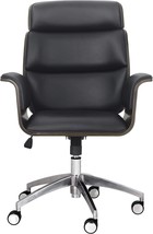 Christopher Knight Home Leander Mid-Century Modern Swivel Office Chair, Black + - £249.79 GBP